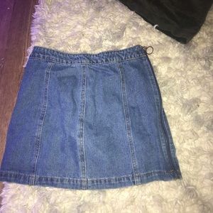 Forever21 size small jean skirt